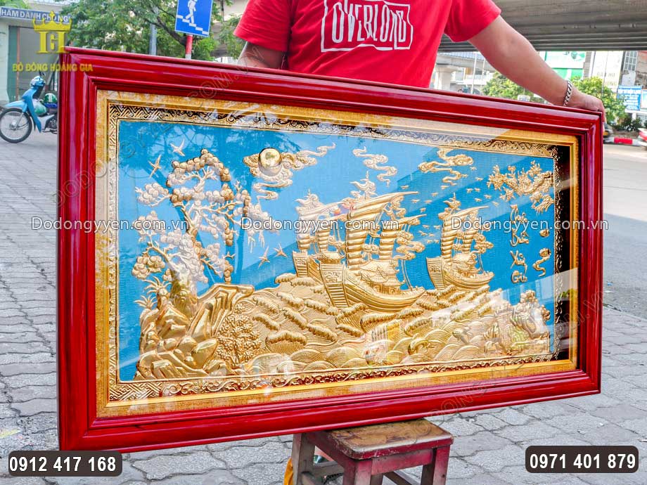 Nền tranh vẽ sơn xanh v&ocirc; c&ugrave;ng đẹp